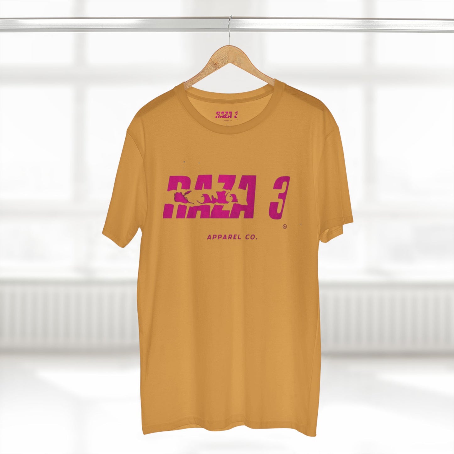 Stylish Graphic Tee, RAZA 3 Apparel Shirt, Casual Everyday Wear, Gift for Friends, Comfortable Summer Top