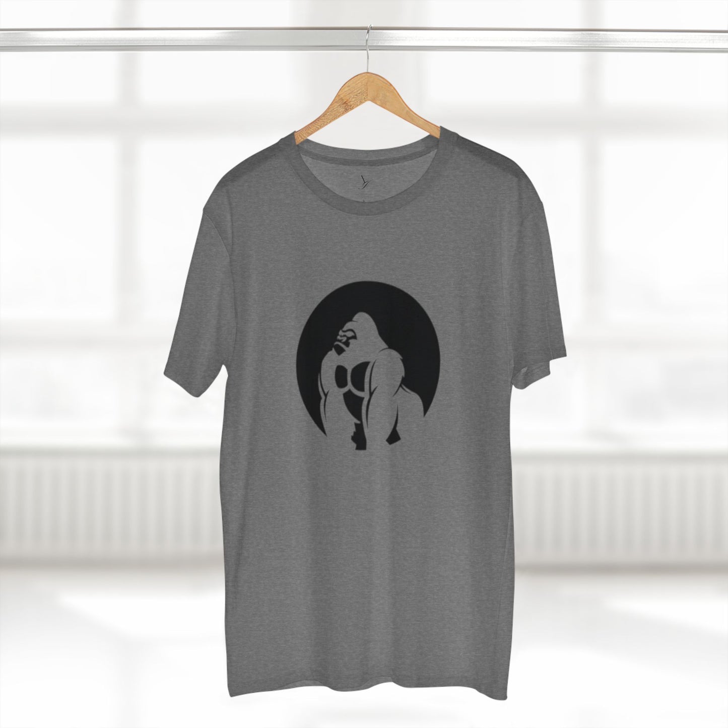 Bold Gorilla Graphic Tee, Casual Wear, Animal Lover Gift, Unique T-Shirt, Comfortable Everyday Staple