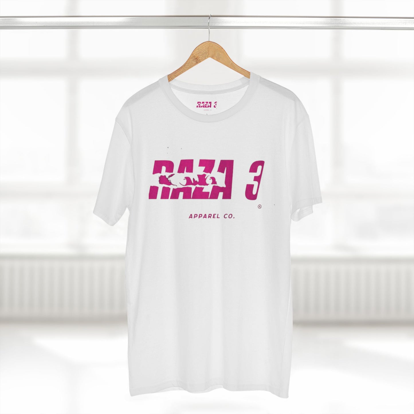Stylish Graphic Tee, RAZA 3 Apparel Shirt, Casual Everyday Wear, Gift for Friends, Comfortable Summer Top