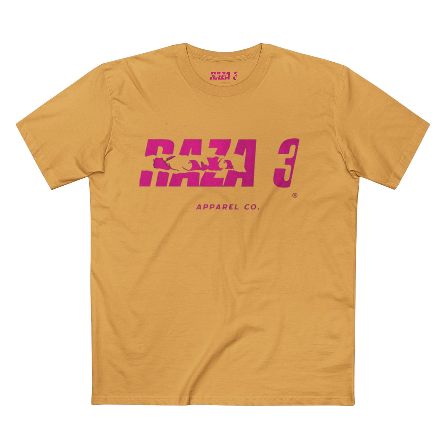Stylish Graphic Tee, RAZA 3 Apparel Shirt, Casual Everyday Wear, Gift for Friends, Comfortable Summer Top