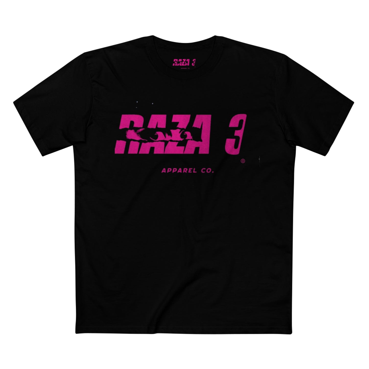 Stylish Graphic Tee, RAZA 3 Apparel Shirt, Casual Everyday Wear, Gift for Friends, Comfortable Summer Top