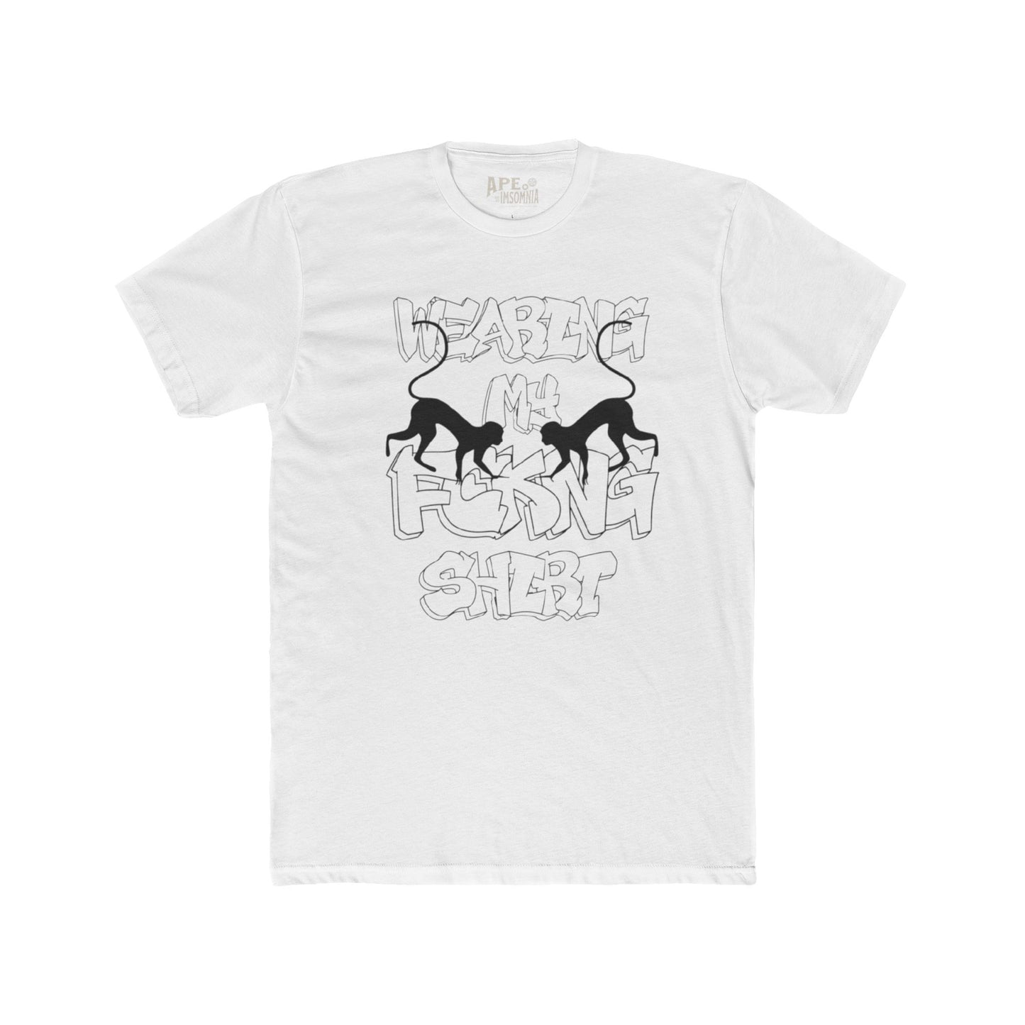 Funny Cat Graphic Tee, Unisex Cotton Crew Shirt, Casual Wear, Gift for Cat Lovers, Humor Apparel, Birthday Gift