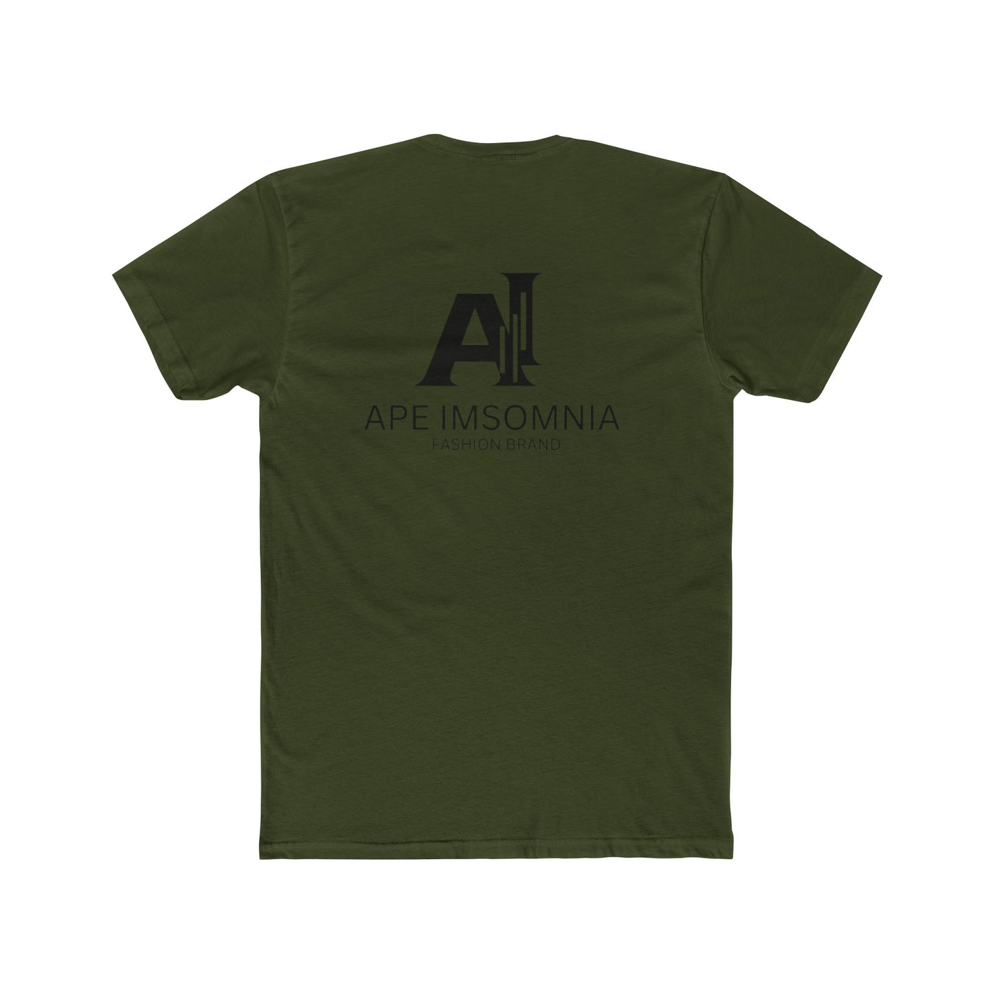 Unisex Cotton Crew Tee with Funky Ape Design, Funny Graphic Tee for Animal Lovers, Casual Wear, Gift for Birthdays, Unique T-Shirt