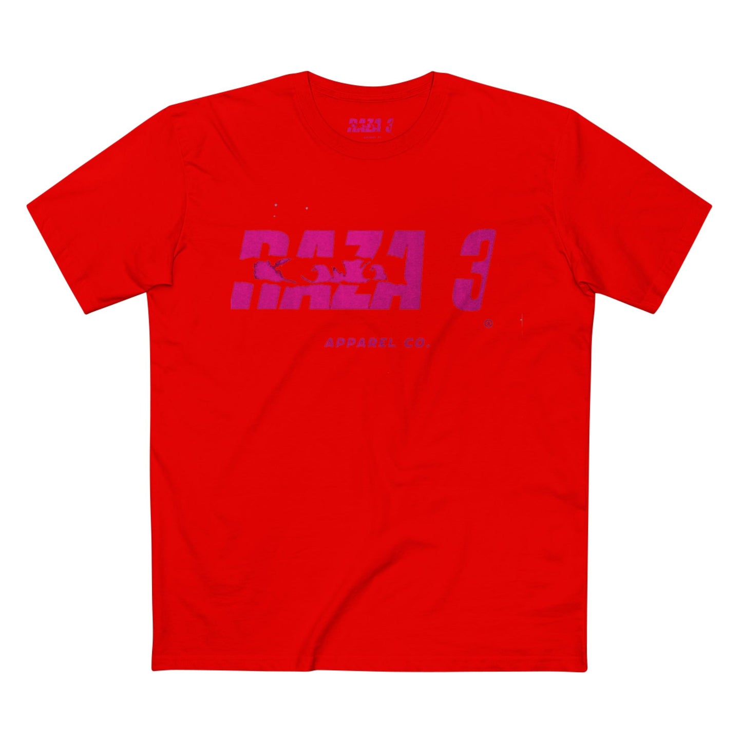 Stylish Graphic Tee, RAZA 3 Apparel Shirt, Casual Everyday Wear, Gift for Friends, Comfortable Summer Top