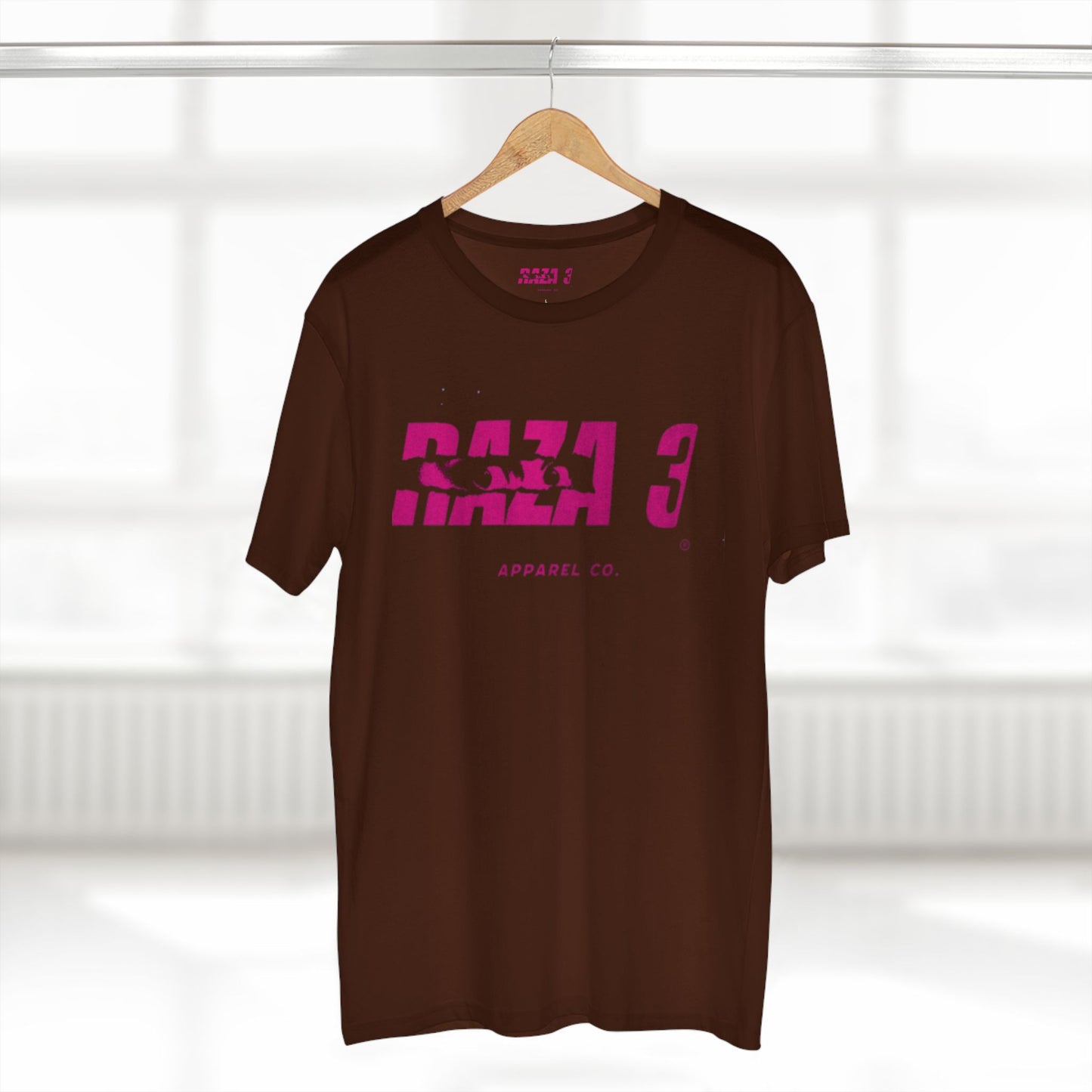 Stylish Graphic Tee, RAZA 3 Apparel Shirt, Casual Everyday Wear, Gift for Friends, Comfortable Summer Top