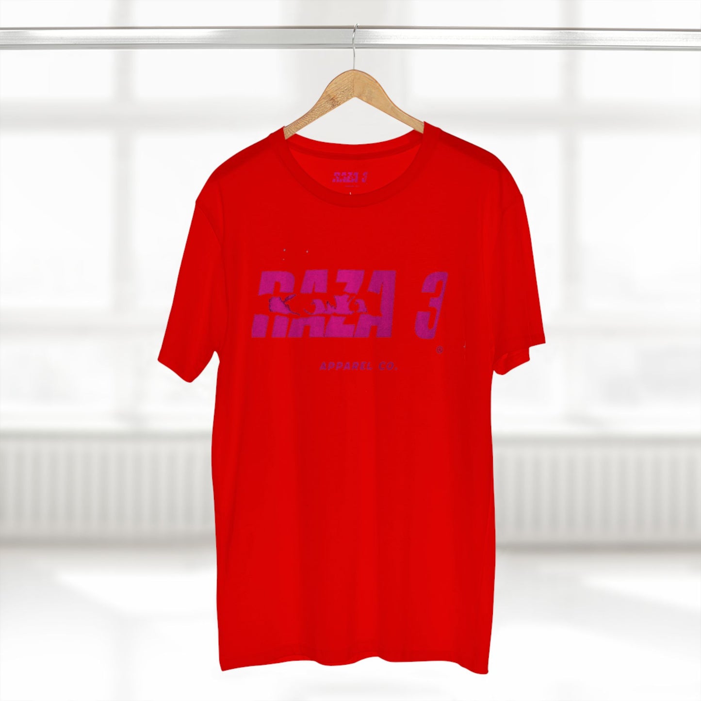 Stylish Graphic Tee, RAZA 3 Apparel Shirt, Casual Everyday Wear, Gift for Friends, Comfortable Summer Top