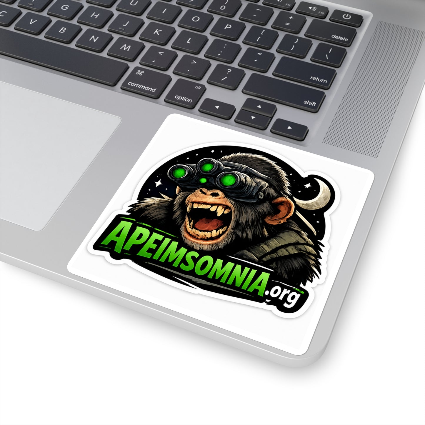 Sticker — ApeInsomnia.org Night Vision Monkey Logo