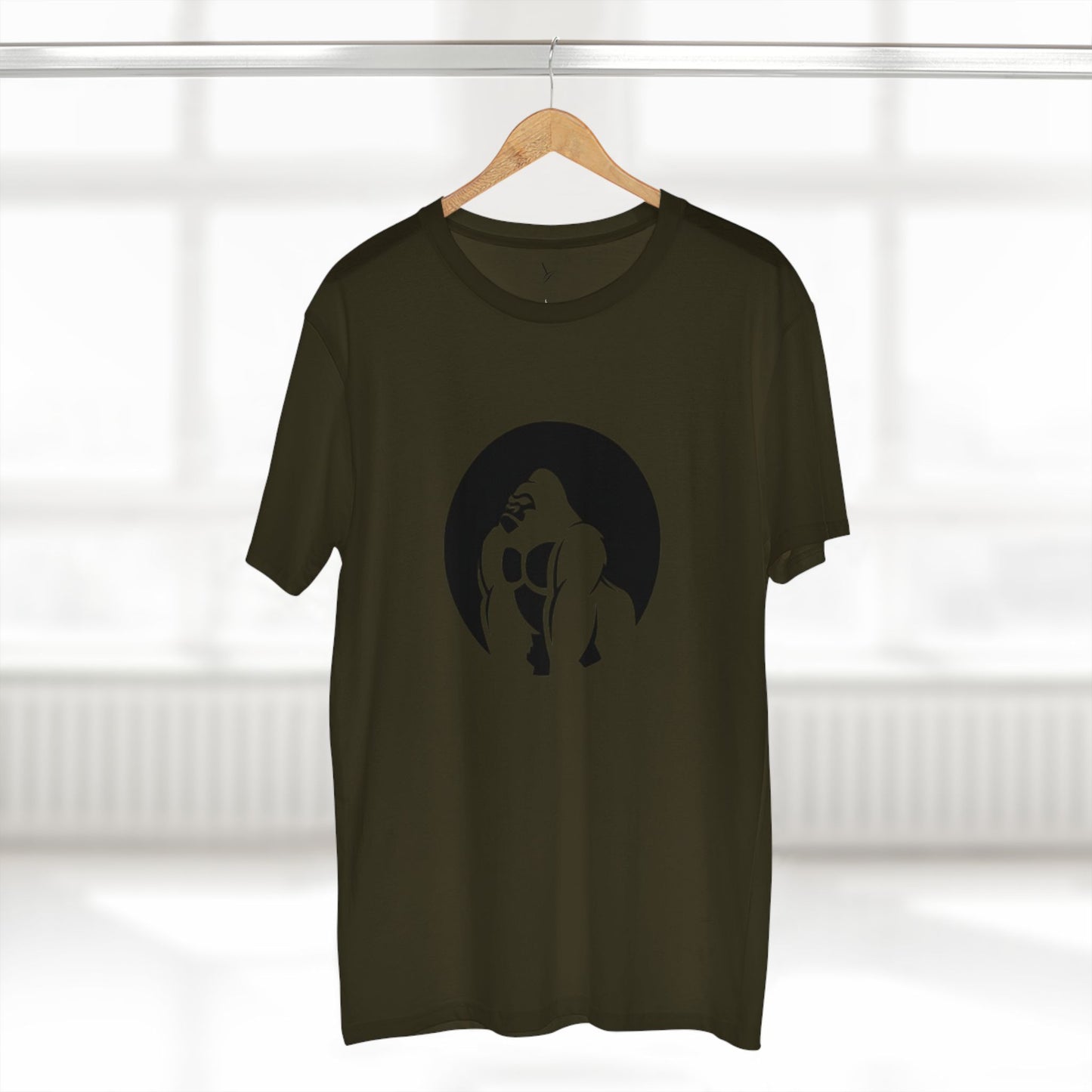 Bold Gorilla Graphic Tee, Casual Wear, Animal Lover Gift, Unique T-Shirt, Comfortable Everyday Staple