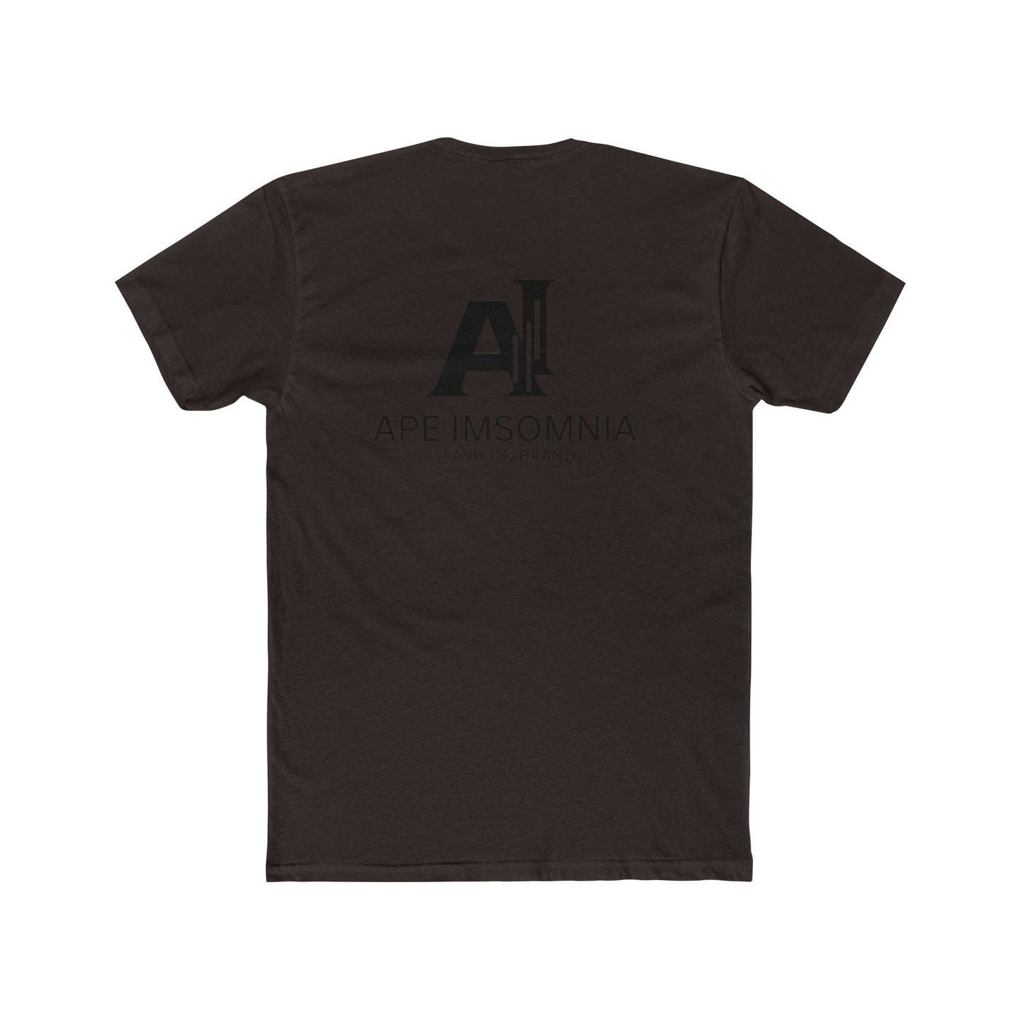 Unisex Cotton Crew Tee with Funky Ape Design, Funny Graphic Tee for Animal Lovers, Casual Wear, Gift for Birthdays, Unique T-Shirt