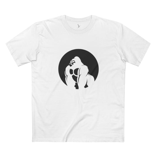 Bold Gorilla Graphic Tee, Casual Wear, Animal Lover Gift, Unique T-Shirt, Comfortable Everyday Staple