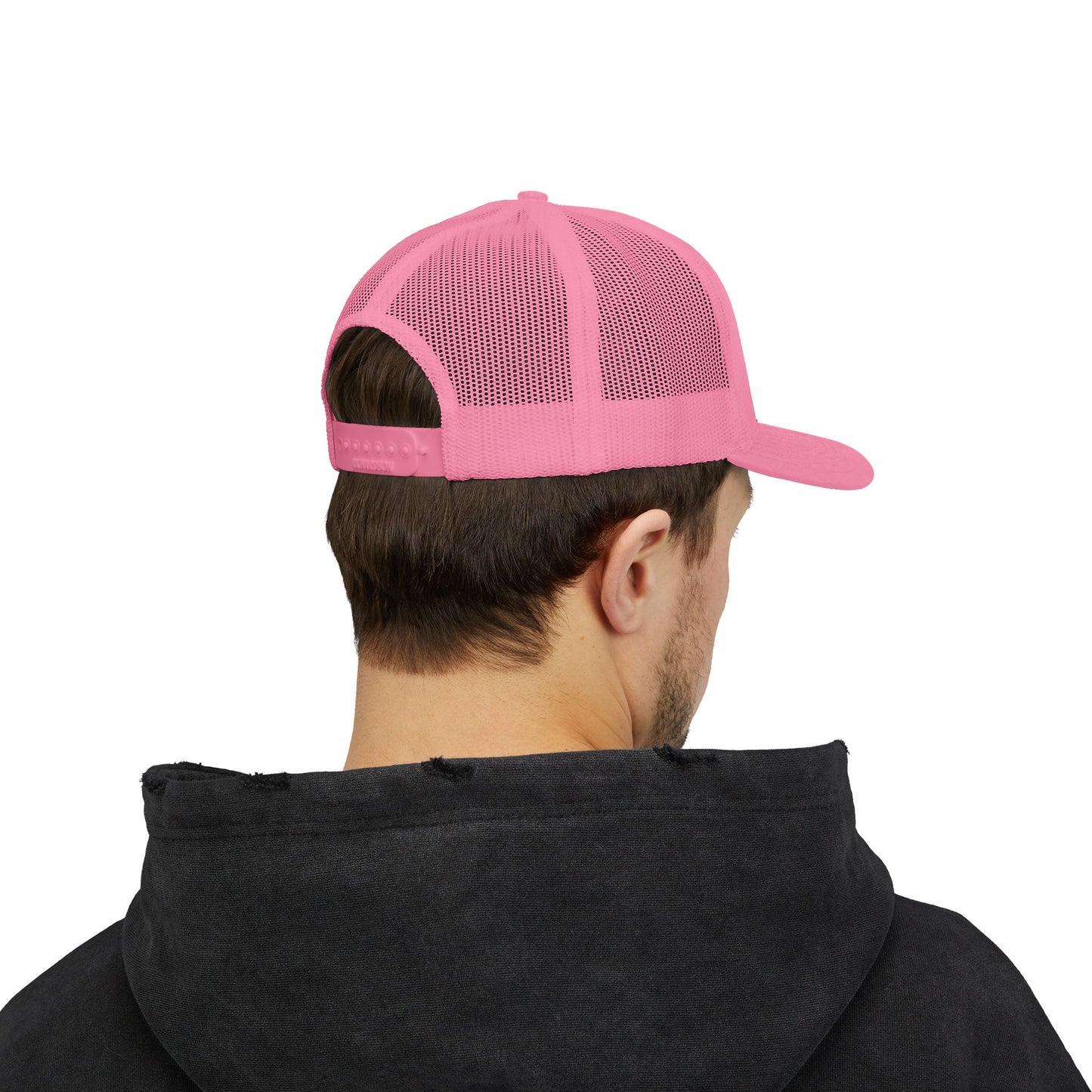 Red Love Snapback Trucker Cap | Stylish Casual Hat for Couples | Perfect Gift for Anniversaries, Birthdays, or Everyday Wear