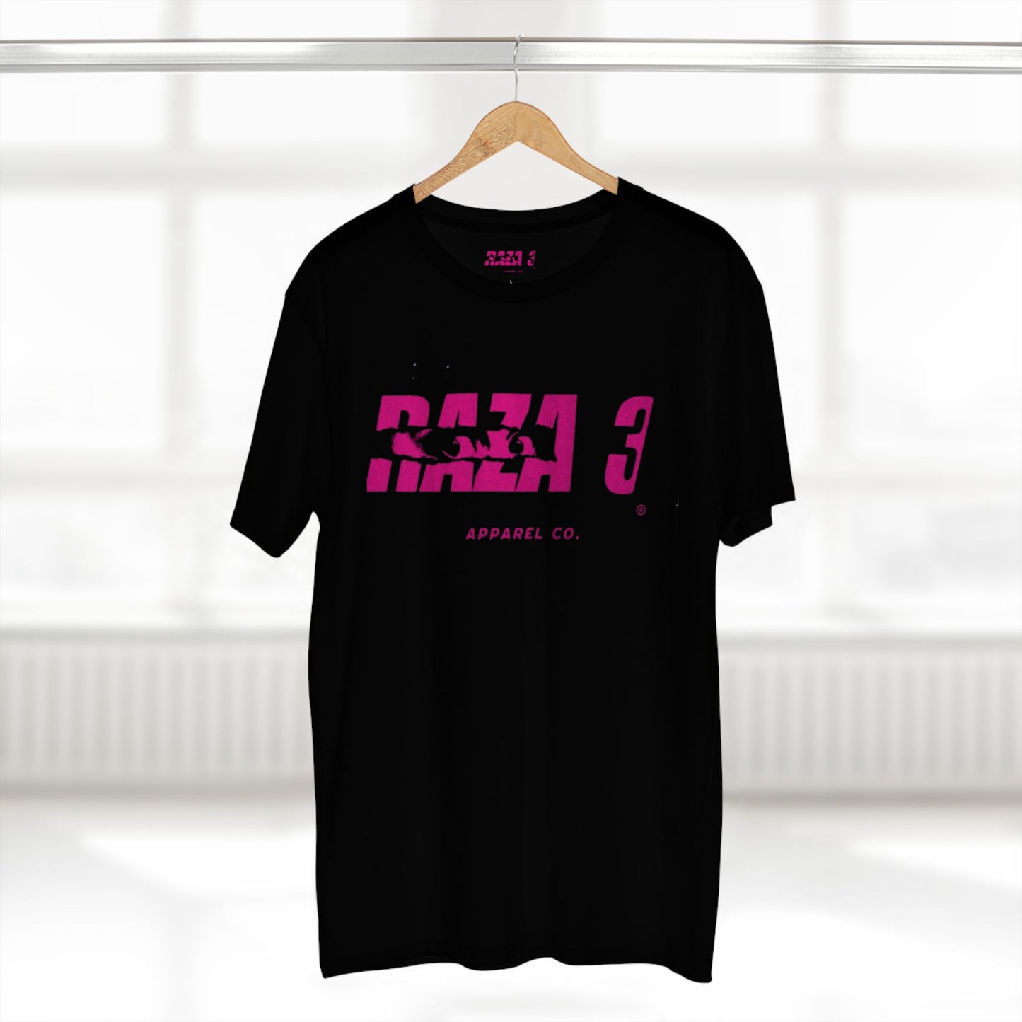 Stylish Graphic Tee, RAZA 3 Apparel Shirt, Casual Everyday Wear, Gift for Friends, Comfortable Summer Top